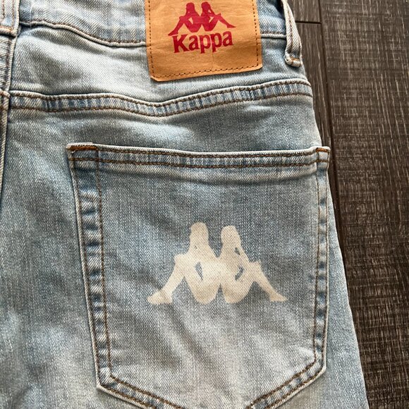 MENS Kappa jeans size 30 light wash blue slim fit - Picture 1 of 6